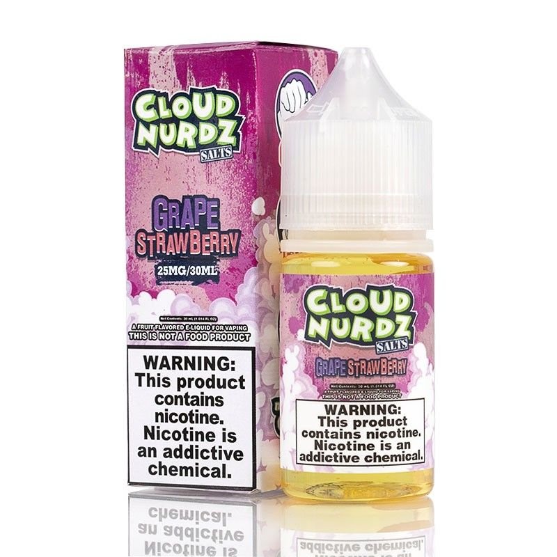 Cloud Nurdz Grape Strawberry 30ML – Vape in Bahrain