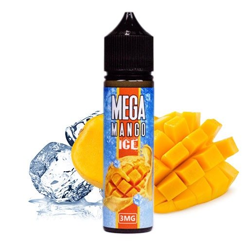 Mega 50ML 3MG Mango Ice - Vape in Bahrain