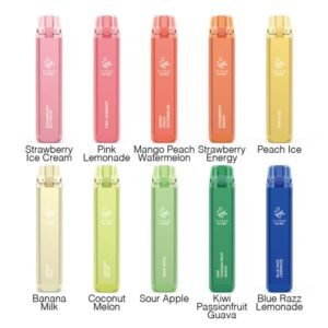 Elf Bar NC1800 5 Disposable Strawberry Energy Vape in Bahrain