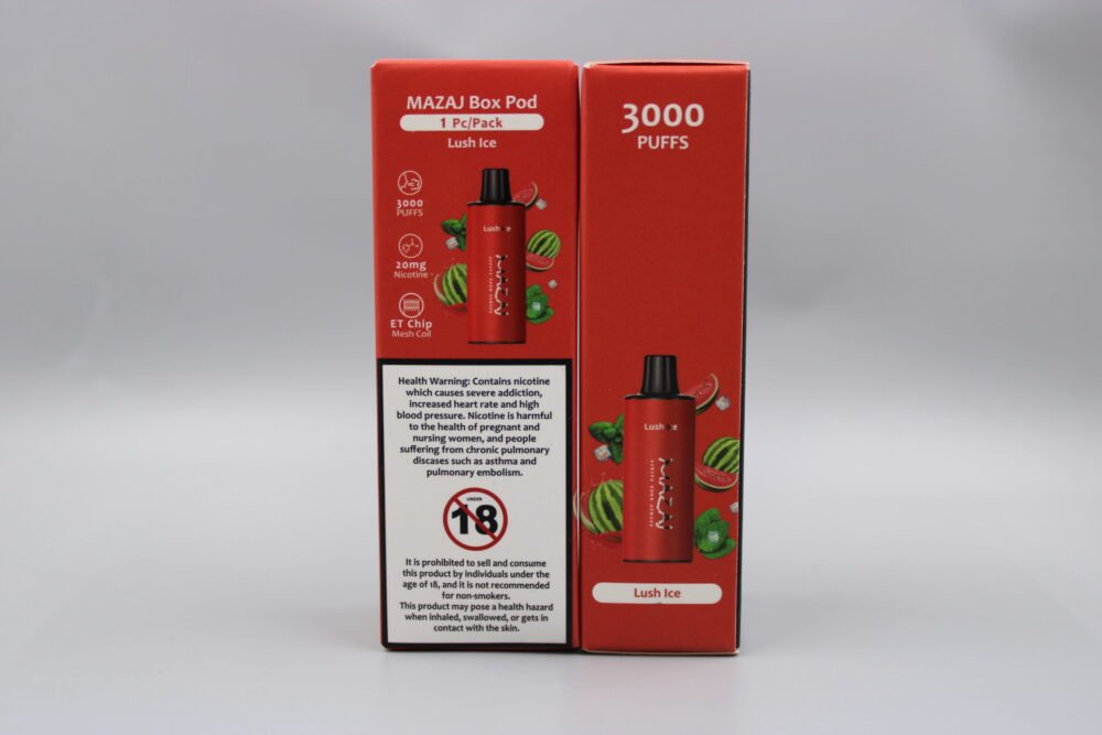 Mazaj Box Pod Disposable 3000 Puff - Vape in Bahrain