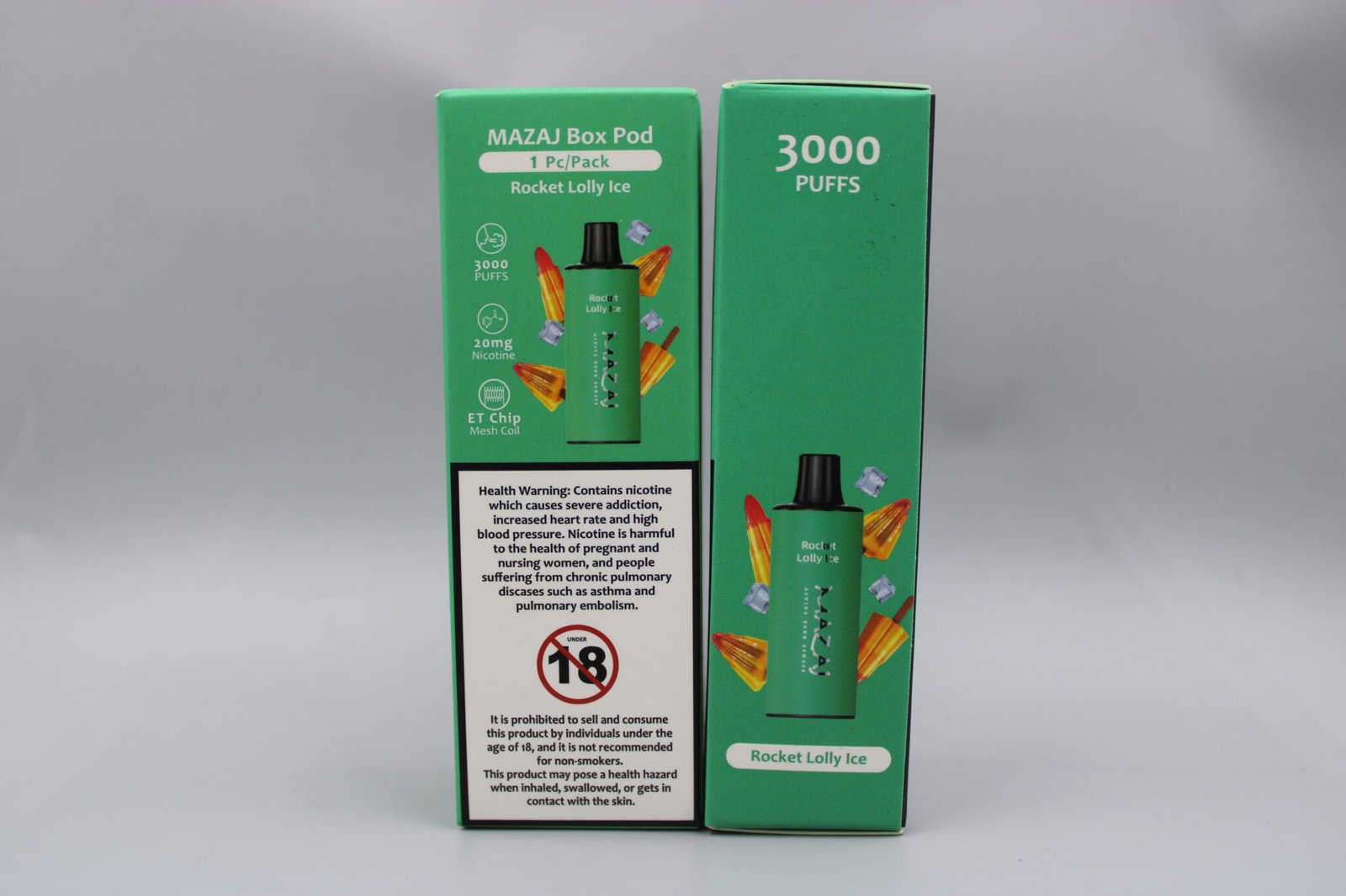 Mazaj Box Pod Disposable 3000 Puff - Vape in Bahrain