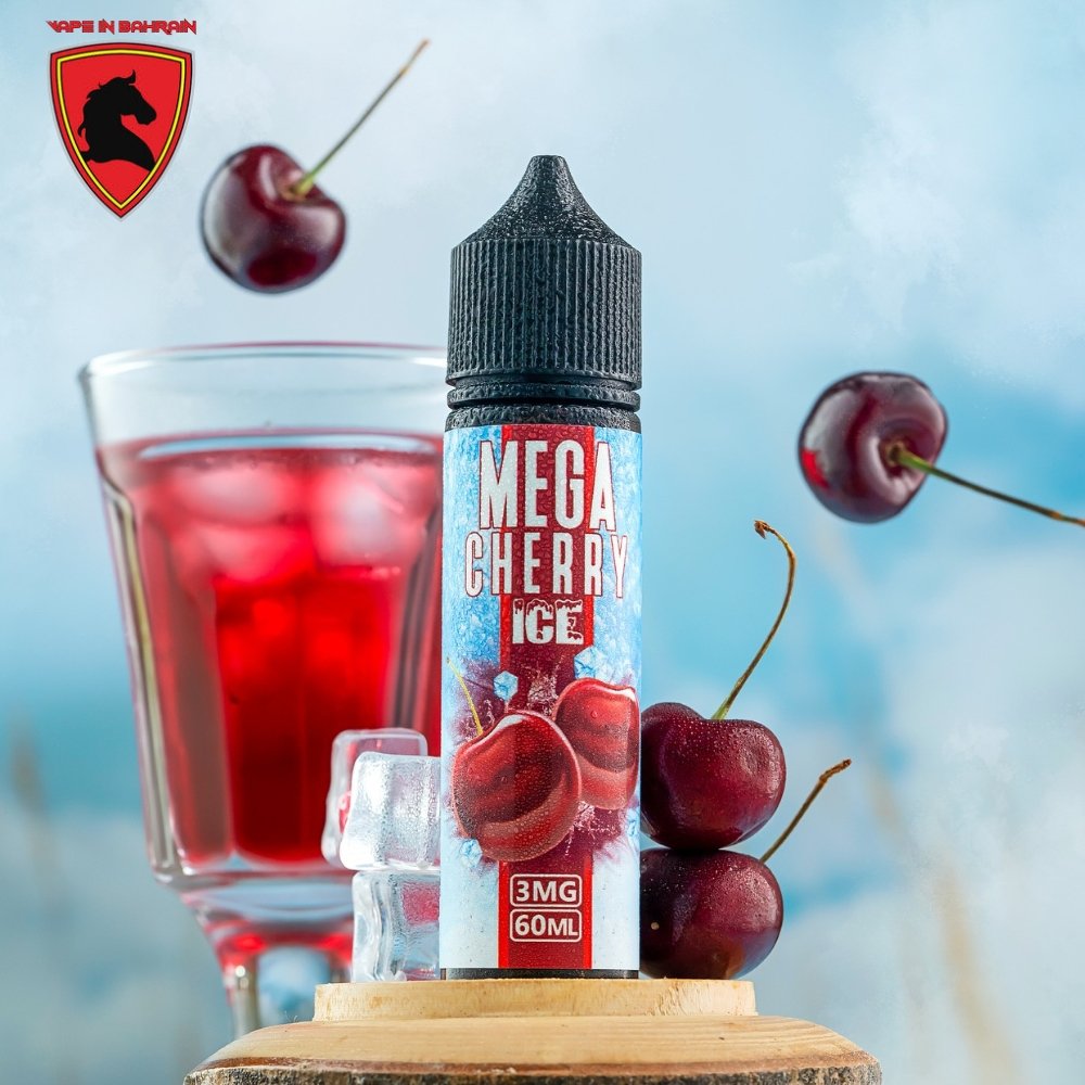 Mega 50ML 3MG Cherry ice - Vape in Bahrain